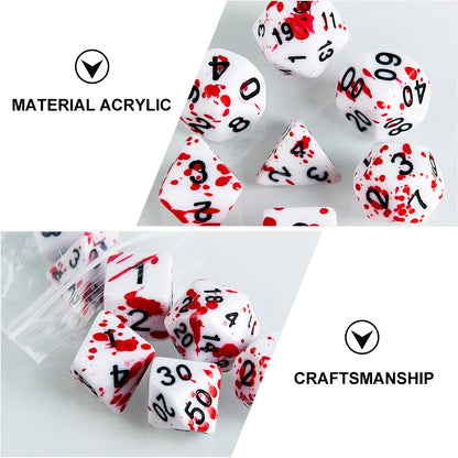 Bloody Dice Set - What The Funk