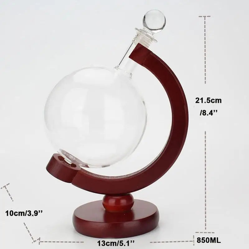 Sail Boat in Globe Decanter (28.7oz/850ml) - What The Funk