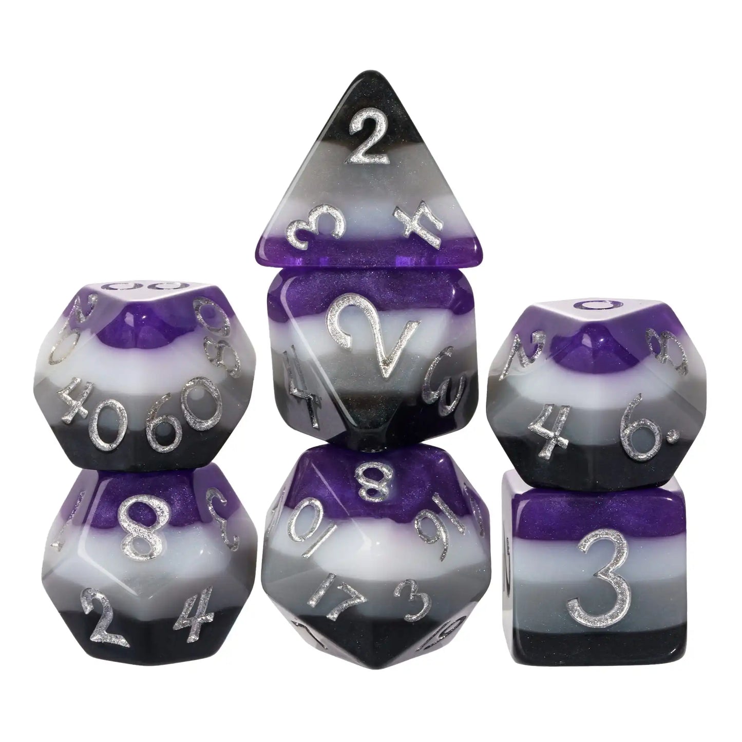 Variety LGBTQ+ Pride Flag Dice Sets - What The Funk