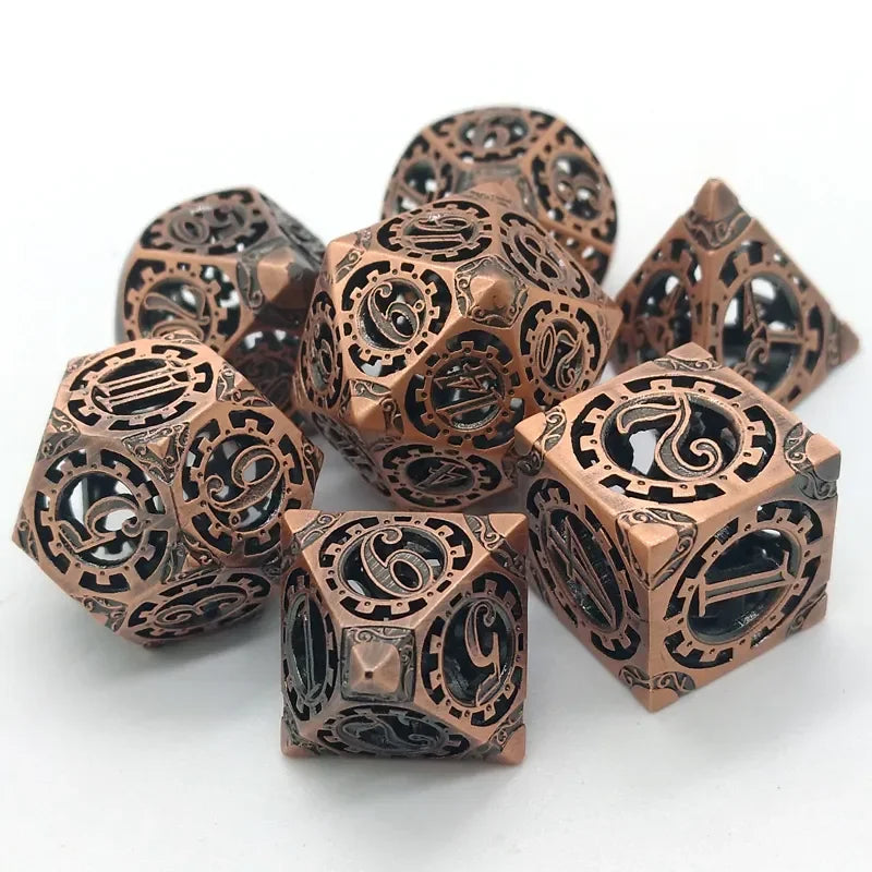 Hollow Metal Gear Dice Set - What The Funk