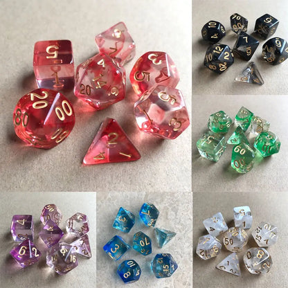 Clear Dice Set - What The Funk