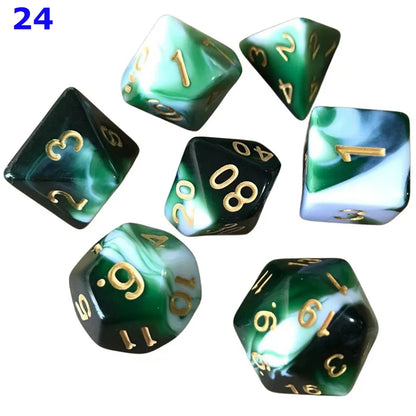 Marble-Like Dice Set - What The Funk