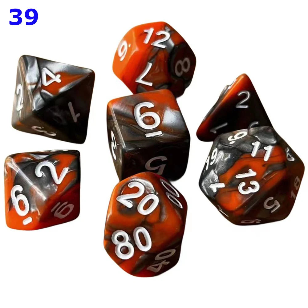 Marble-Like Dice Set - What The Funk