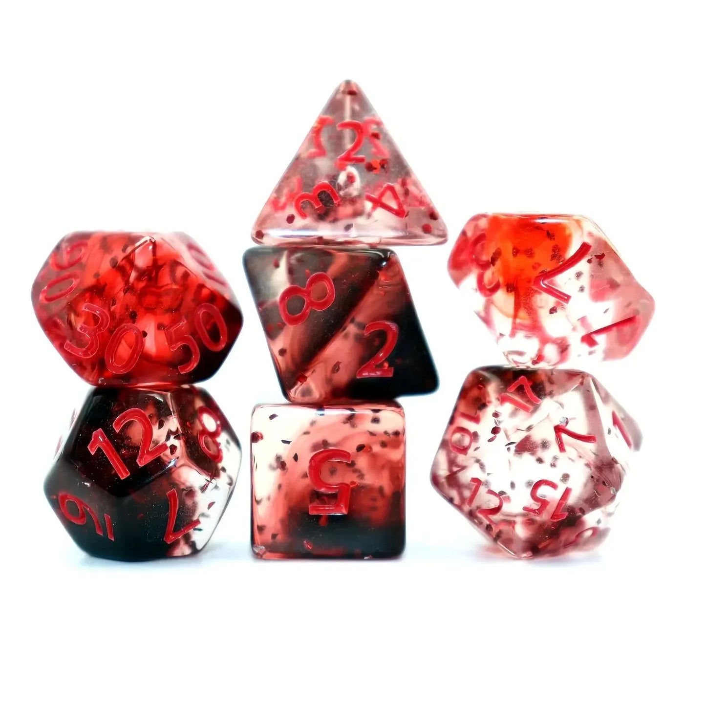 Bloody Crystal Style Dice Set - What The Funk