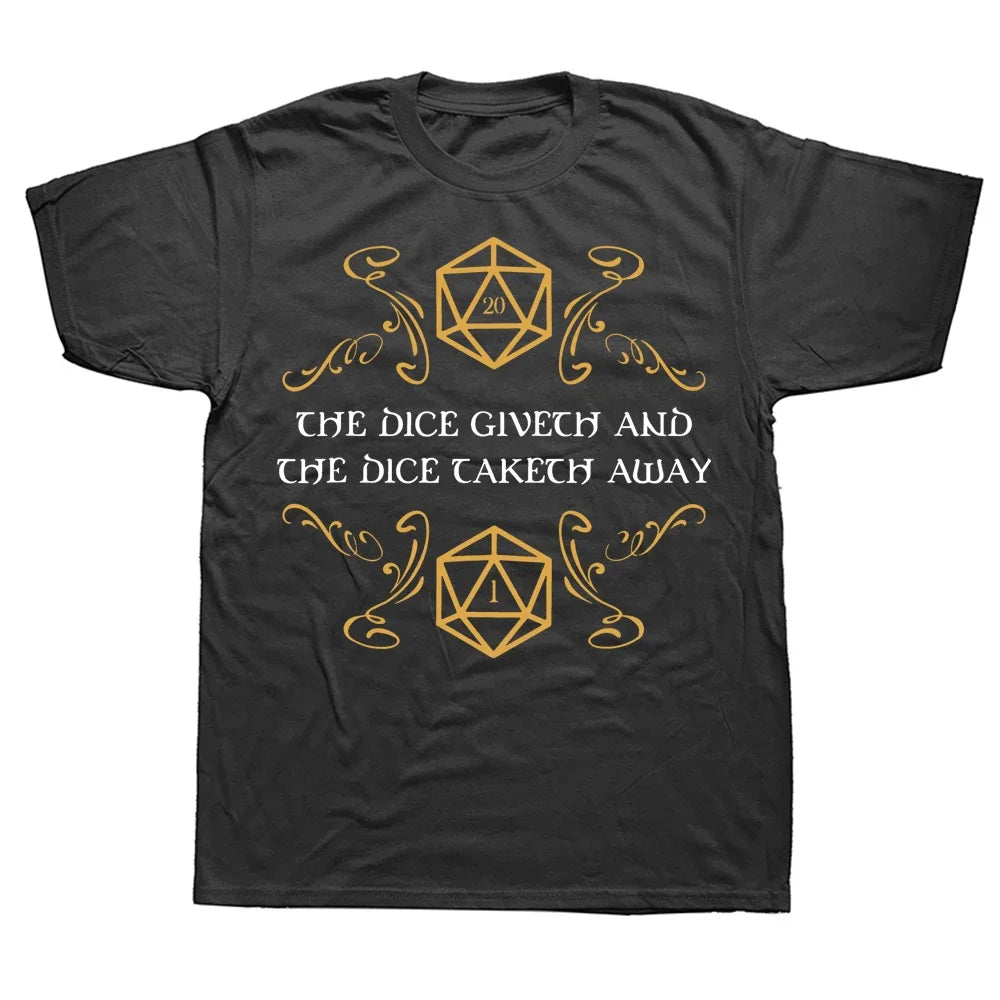 D&D Novelty T-shirts - Giveth/Taketh - What The Funk