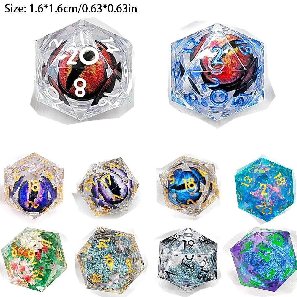 Sharp Edge Dragon Eye Dice Set - What The Funk