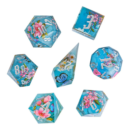 Sharp Edge Butterfly Blossom Dice - What The Funk