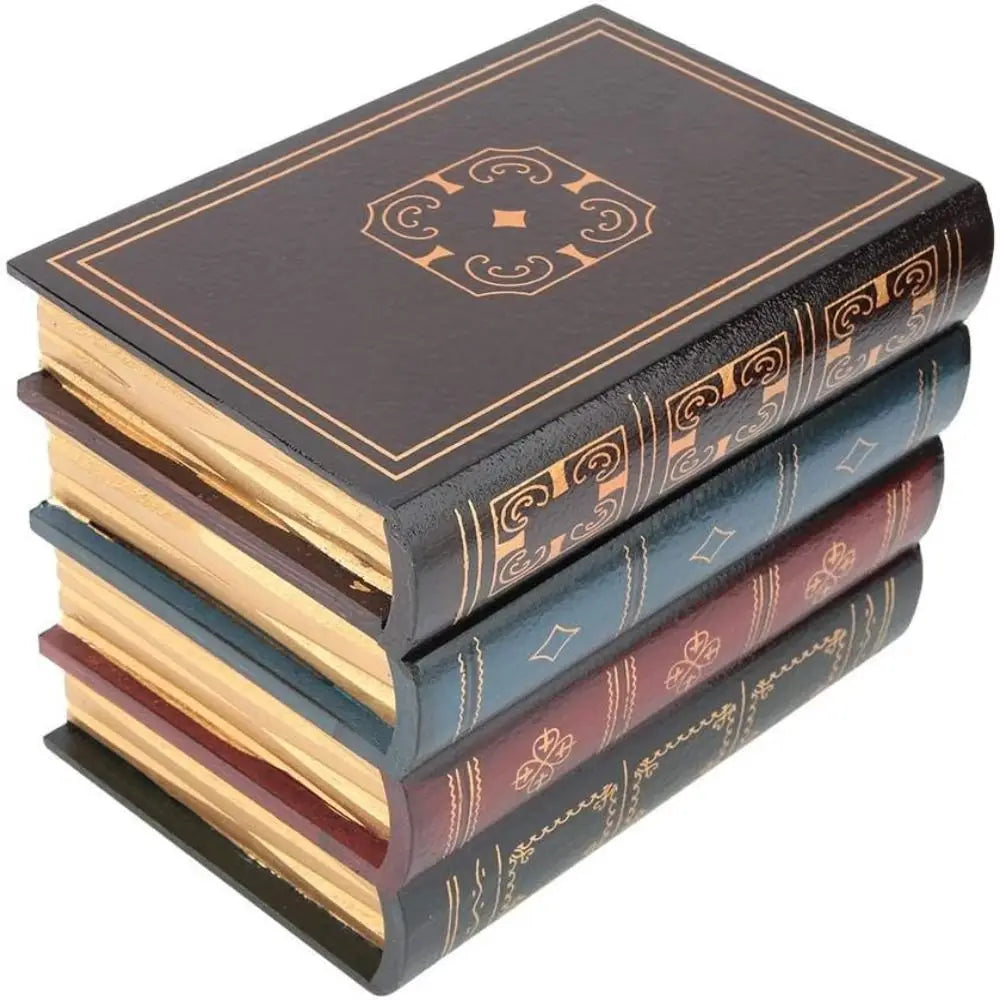 Wooden Book Stack Security Storage Box - What The Funk