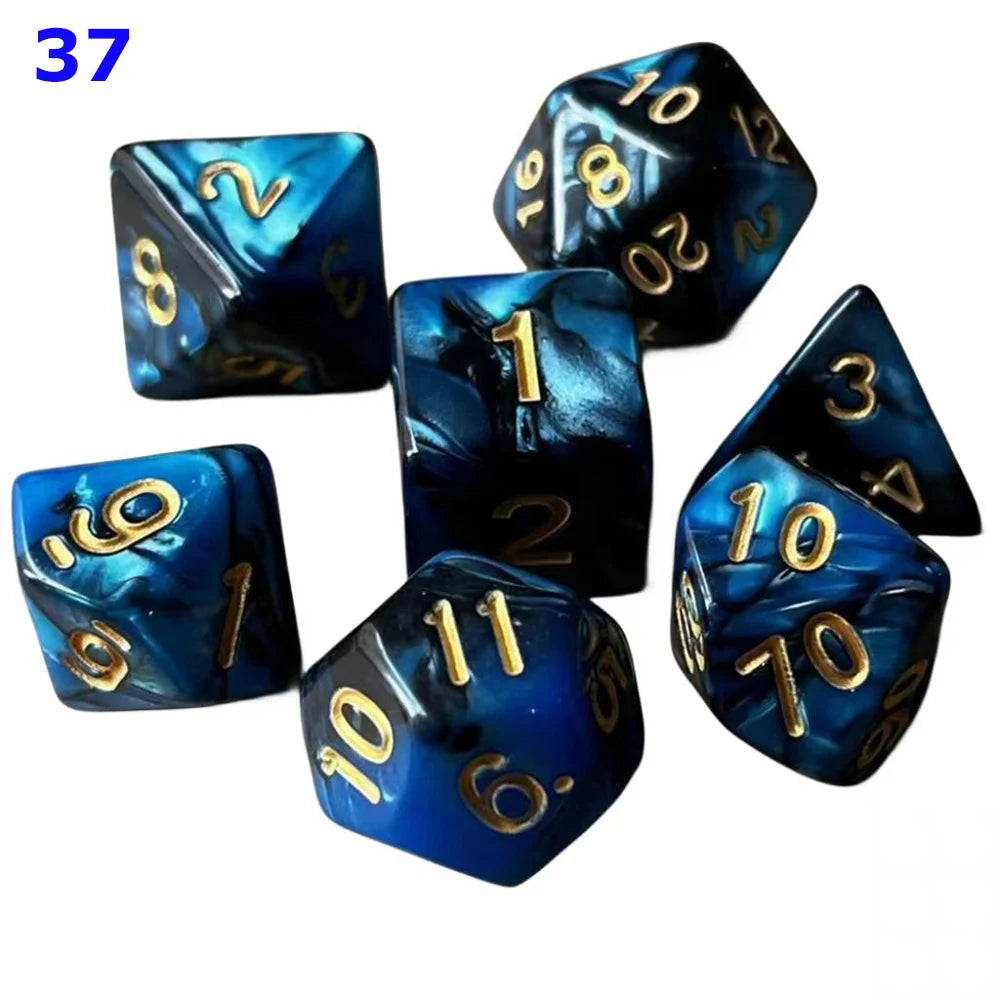 Marble-Like Dice Set - What The Funk