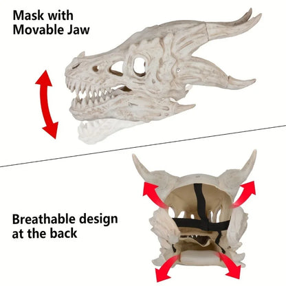 Dragon Mask with Moving Jaw