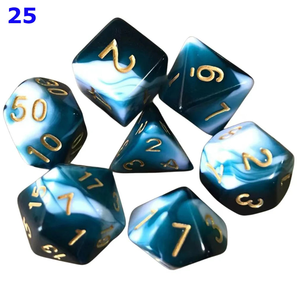 Marble-Like Dice Set - What The Funk