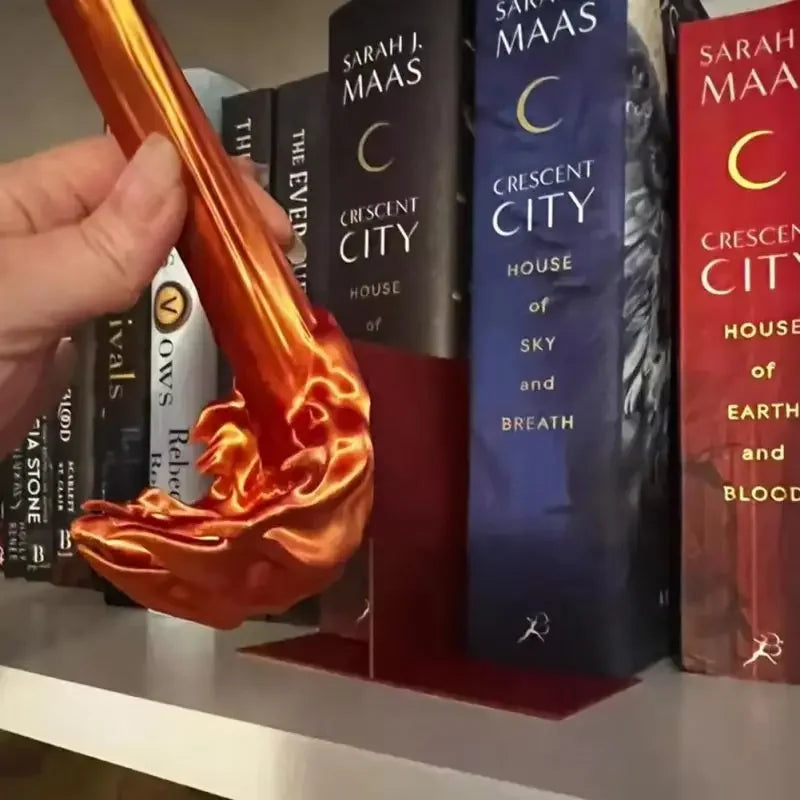 Dragon Flame Book Decoration - What The Funk