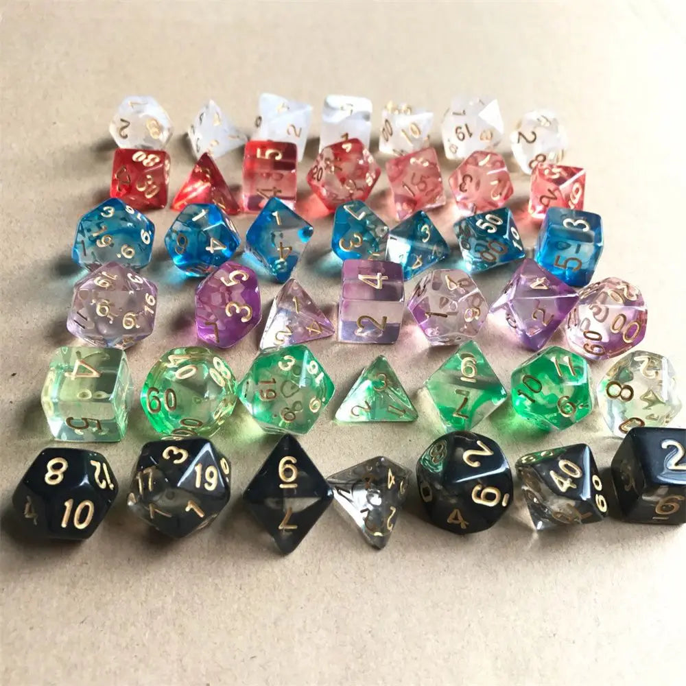 Clear Dice Set - What The Funk