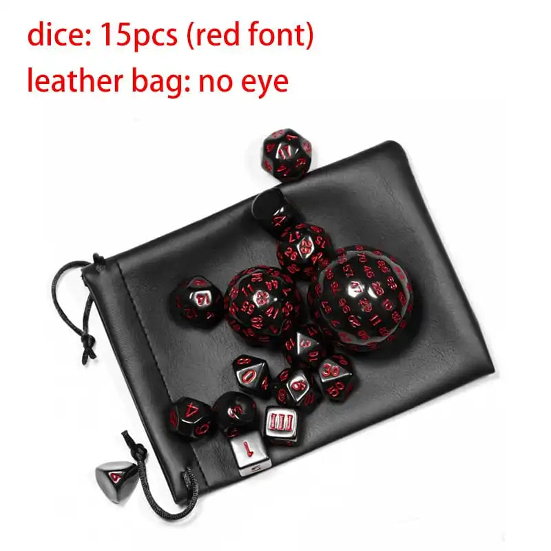 Dice Set 15Pcs - What The Funk