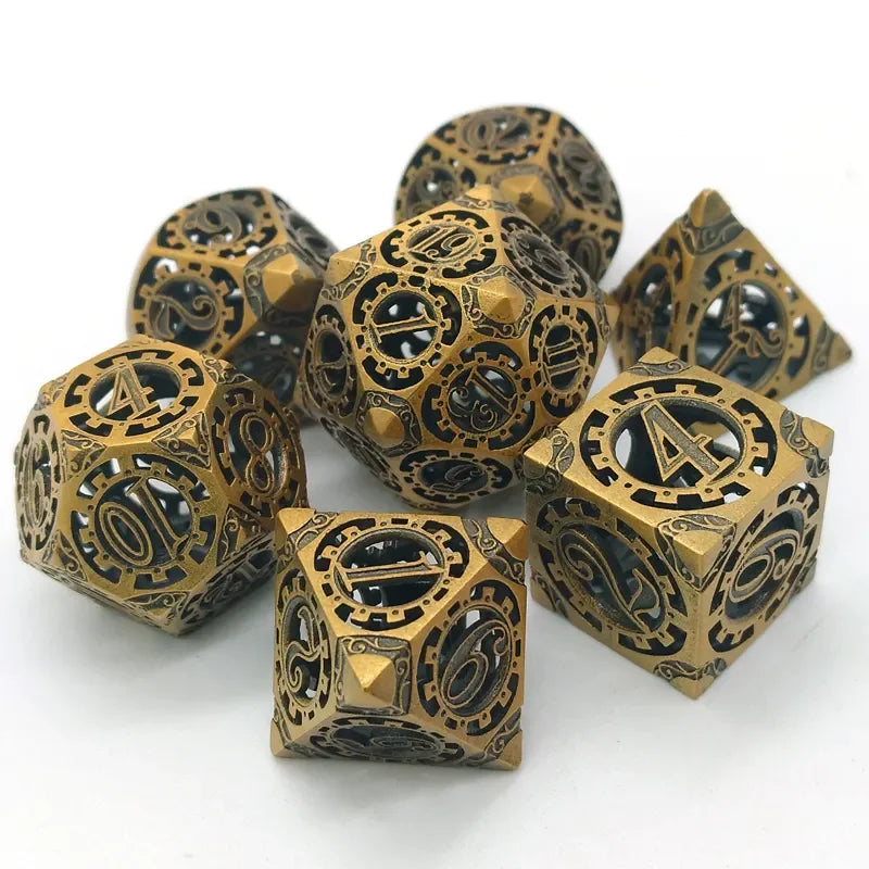 Hollow Metal Gear Dice Set - What The Funk