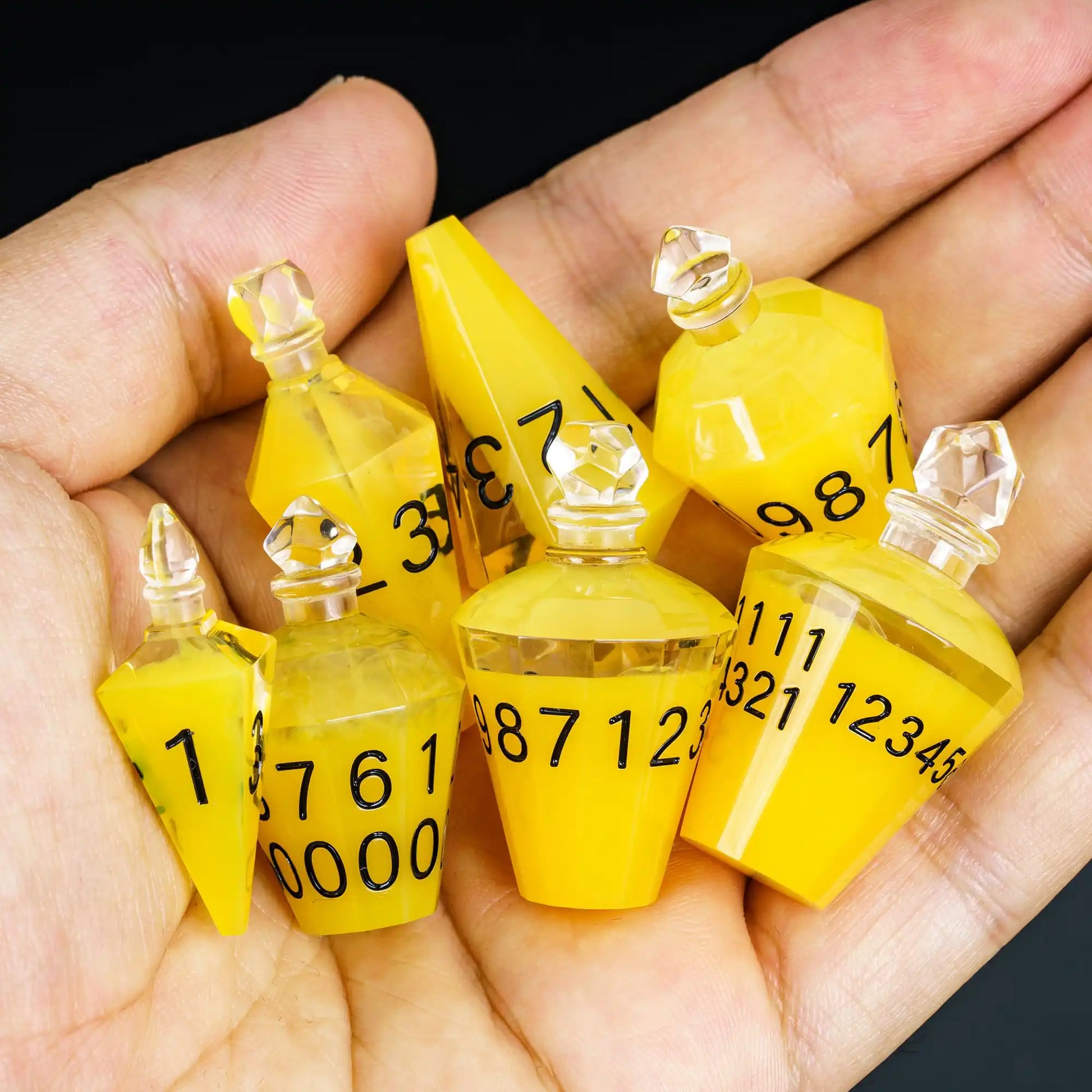 Sharp Edge Potion Bottles Dice Set - What The Funk