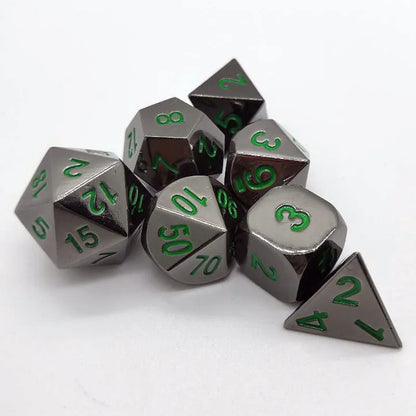 Metal Glossy Dice Sets - What The Funk