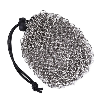 Chainmail Dice Bag - What The Funk