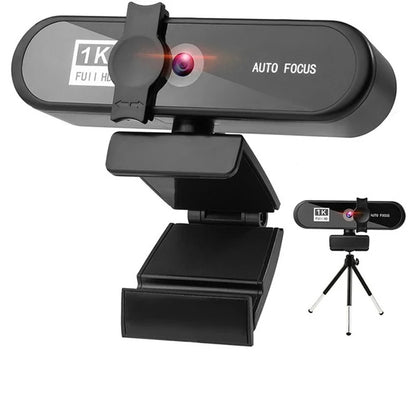 Webcam Autofocus With Microphone 8k/4k/2k/1080P HD USB-A/USB-C - What The Funk