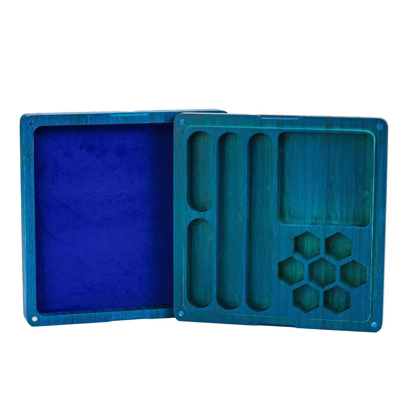 2 in 1 Wooden Dice Case & Dice Tray, High Quality - What The Funk