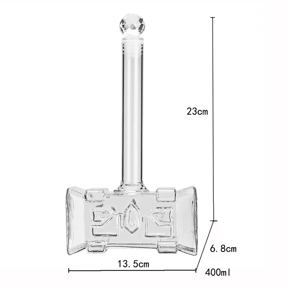 Hammer Whiskey Decanter (13.5oz/400ml) - What The Funk