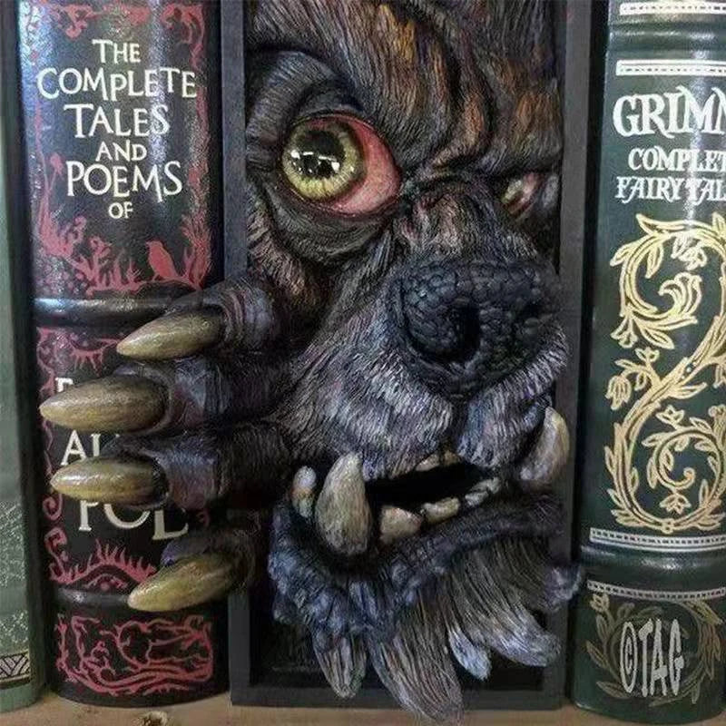 Monster Face Bookend - What The Funk