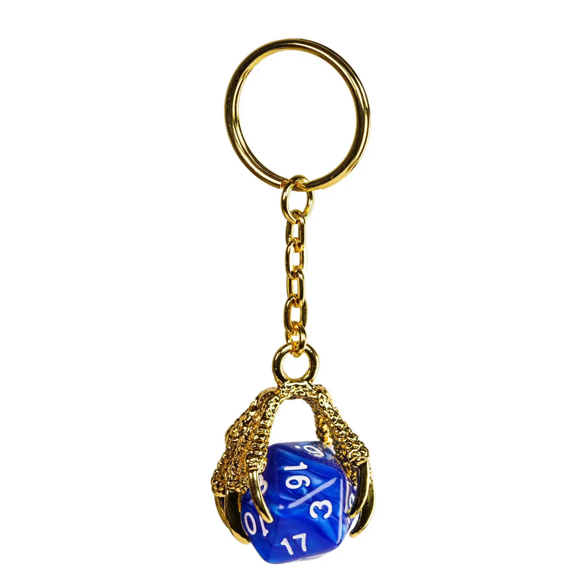 D20 Keychain and Key Ring - What The Funk