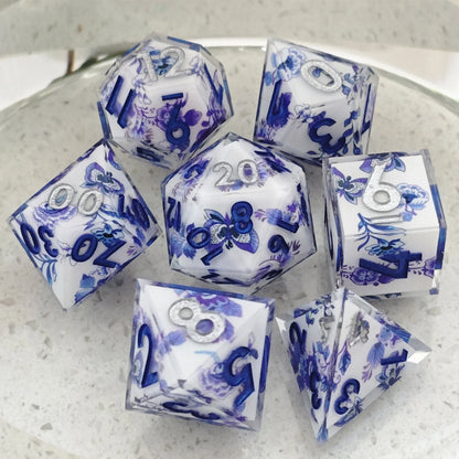 Sharp Resin Beautiful Transparent Layer Dice - What The Funk