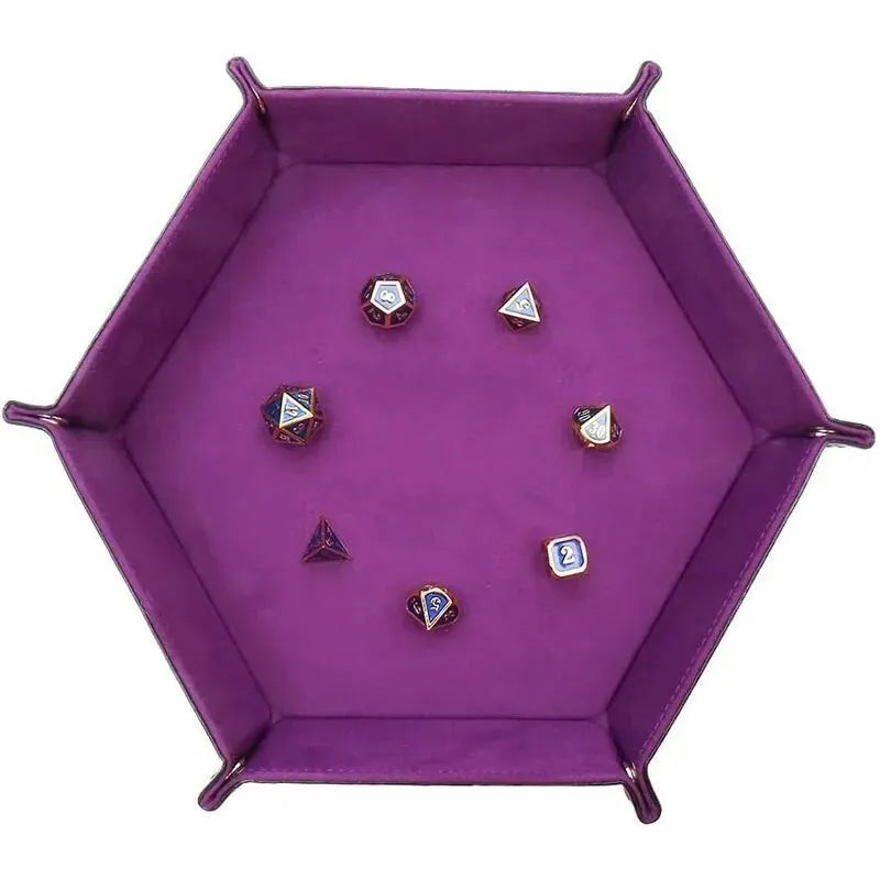 Leather Velvet Dice Tray - What The Funk