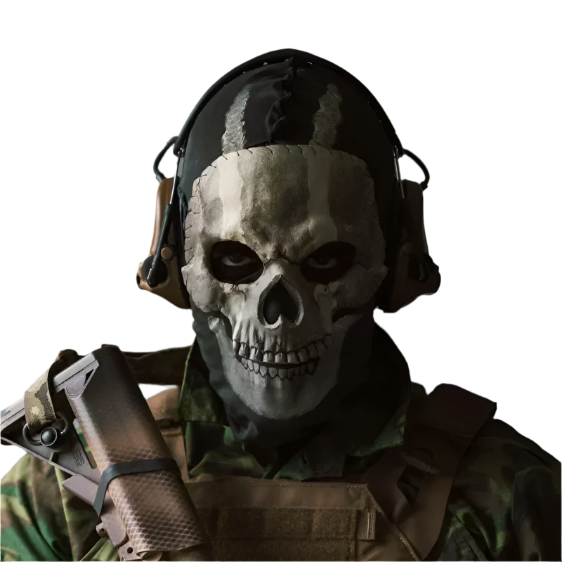 Ghost Skull Face Mask