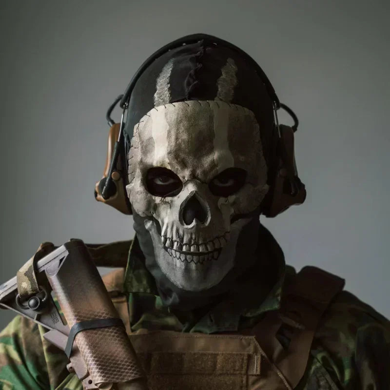 Ghost Skull Face Mask