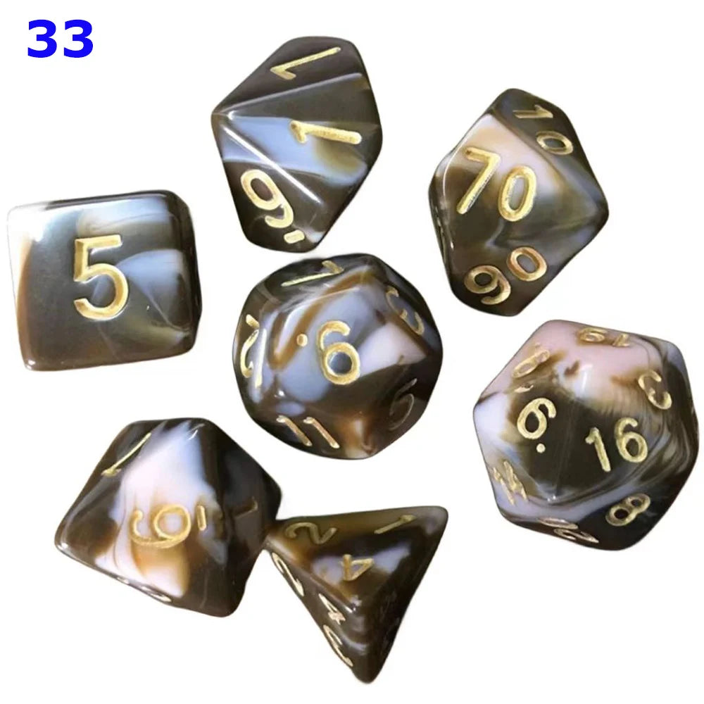 Marble-Like Dice Set - What The Funk