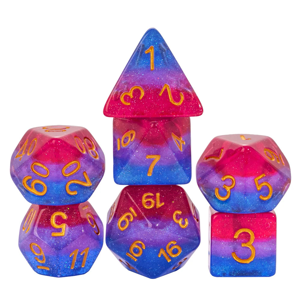 Variety LGBTQ+ Pride Flag Dice Sets - What The Funk