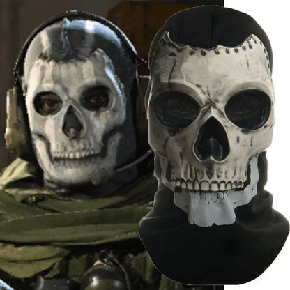 Ghost Skull Face Mask