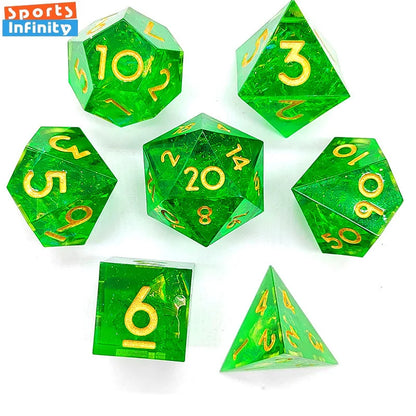 Sharp Simple Resin Dice - What The Funk