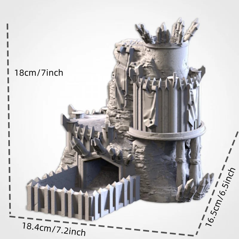 Wild Bastion Dice Tower - What The Funk