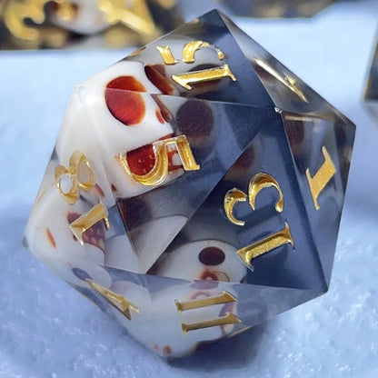 Sharp Edge Skulls Dice Sets