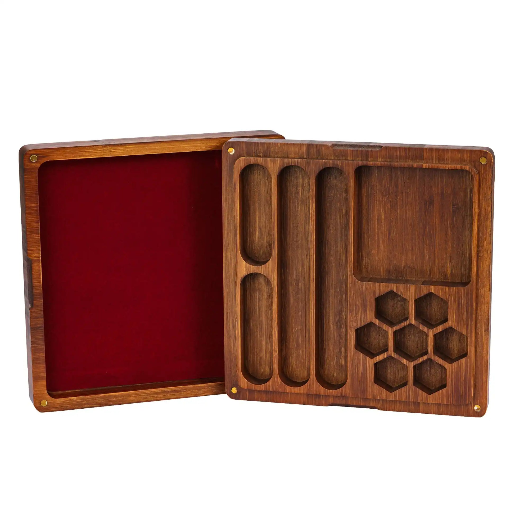 2 in 1 Wooden Dice Case & Dice Tray, High Quality - What The Funk