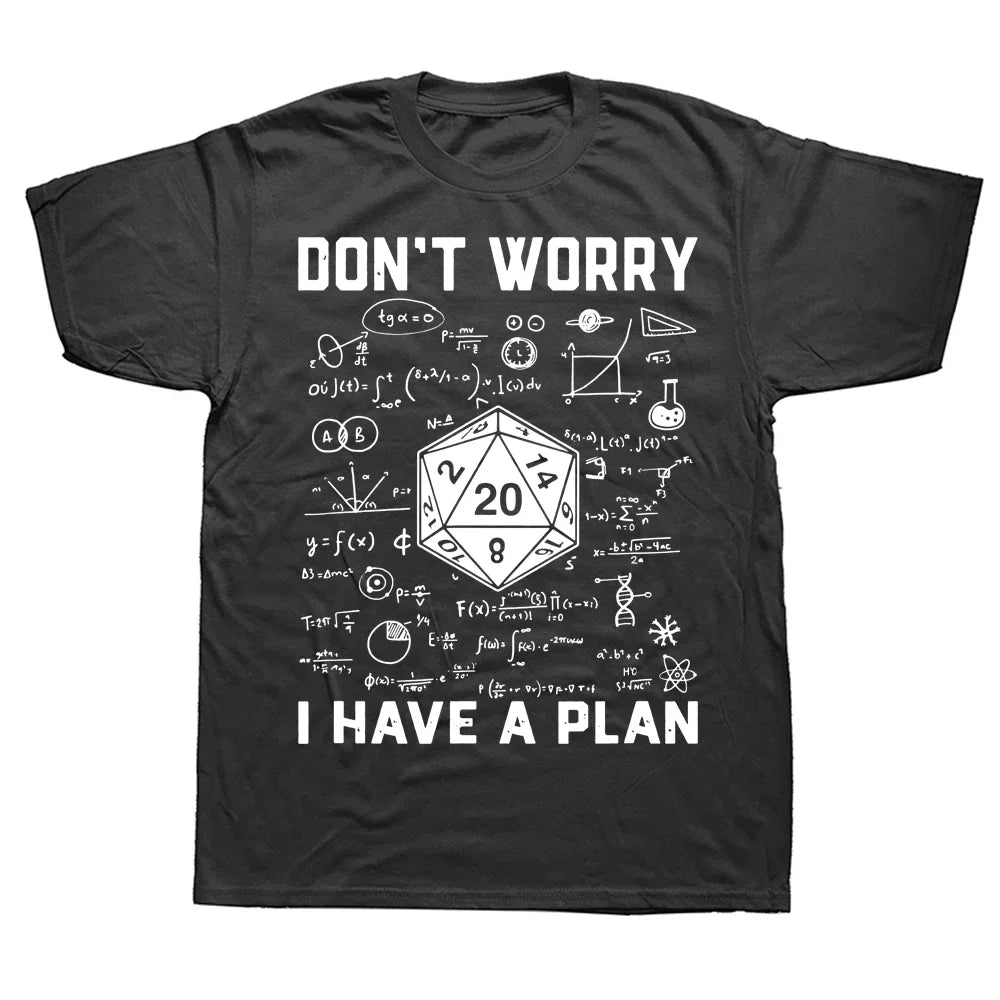 D&D Novelty T-shirts - I Have A Plan - What The Funk