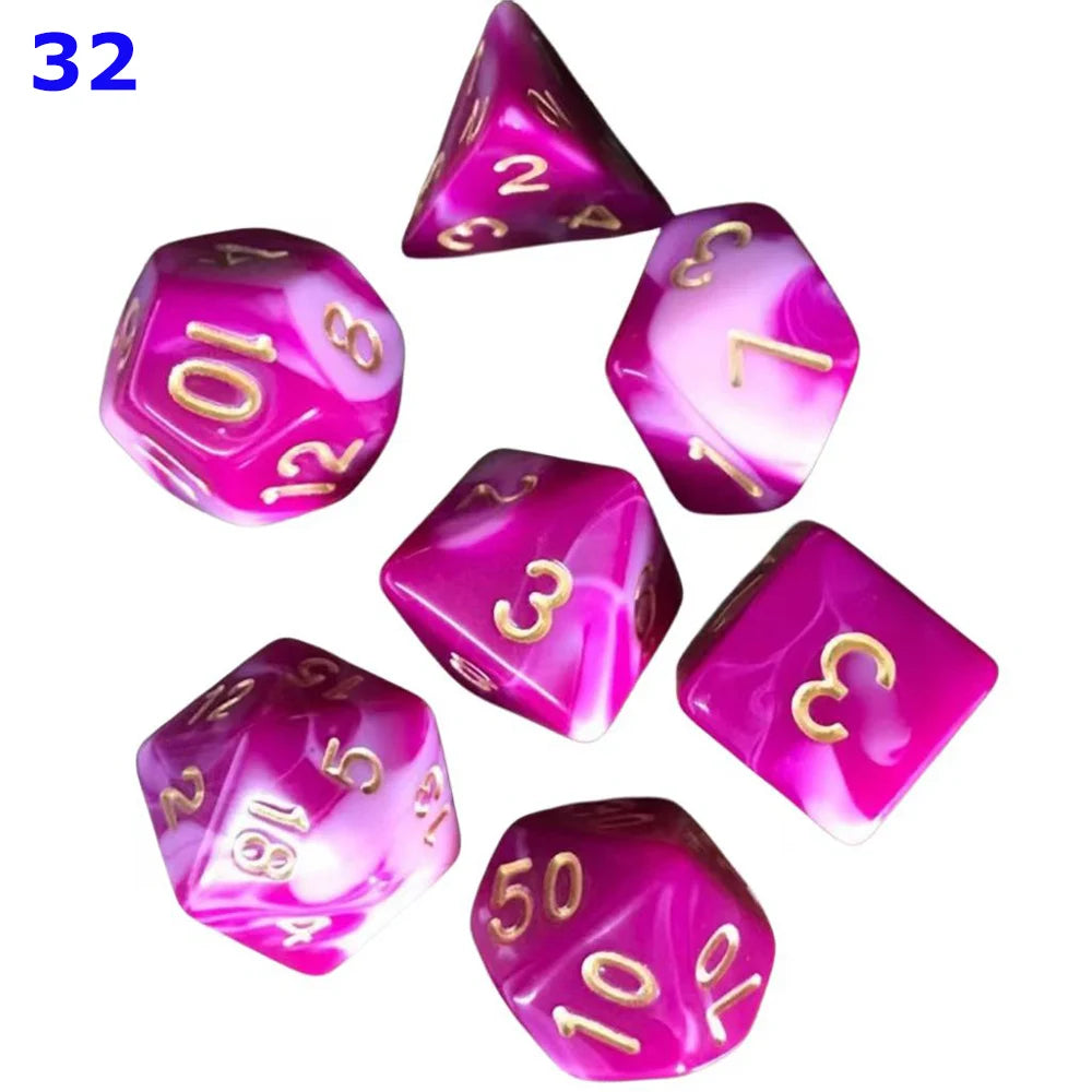 Marble-Like Dice Set - What The Funk