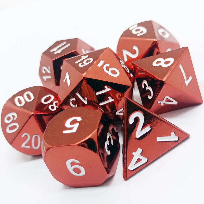 Metal Glossy Dice Sets - What The Funk