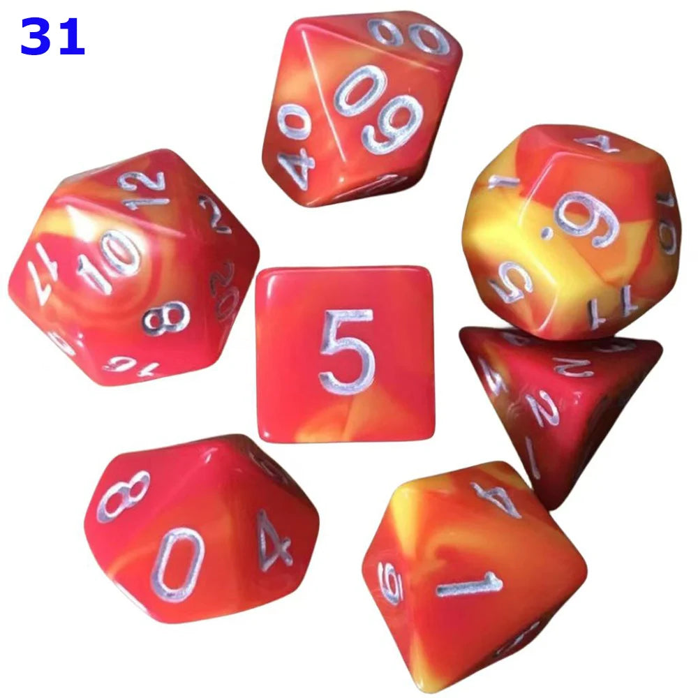 Marble-Like Dice Set - What The Funk