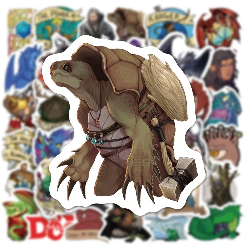 D&D Sticker Bundle (10/30/50) - What The Funk