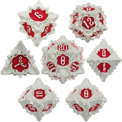 Metal Lotus Dice Set - What The Funk