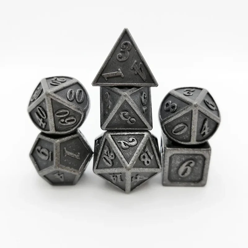 Metal Trimmed Dice Set - What The Funk