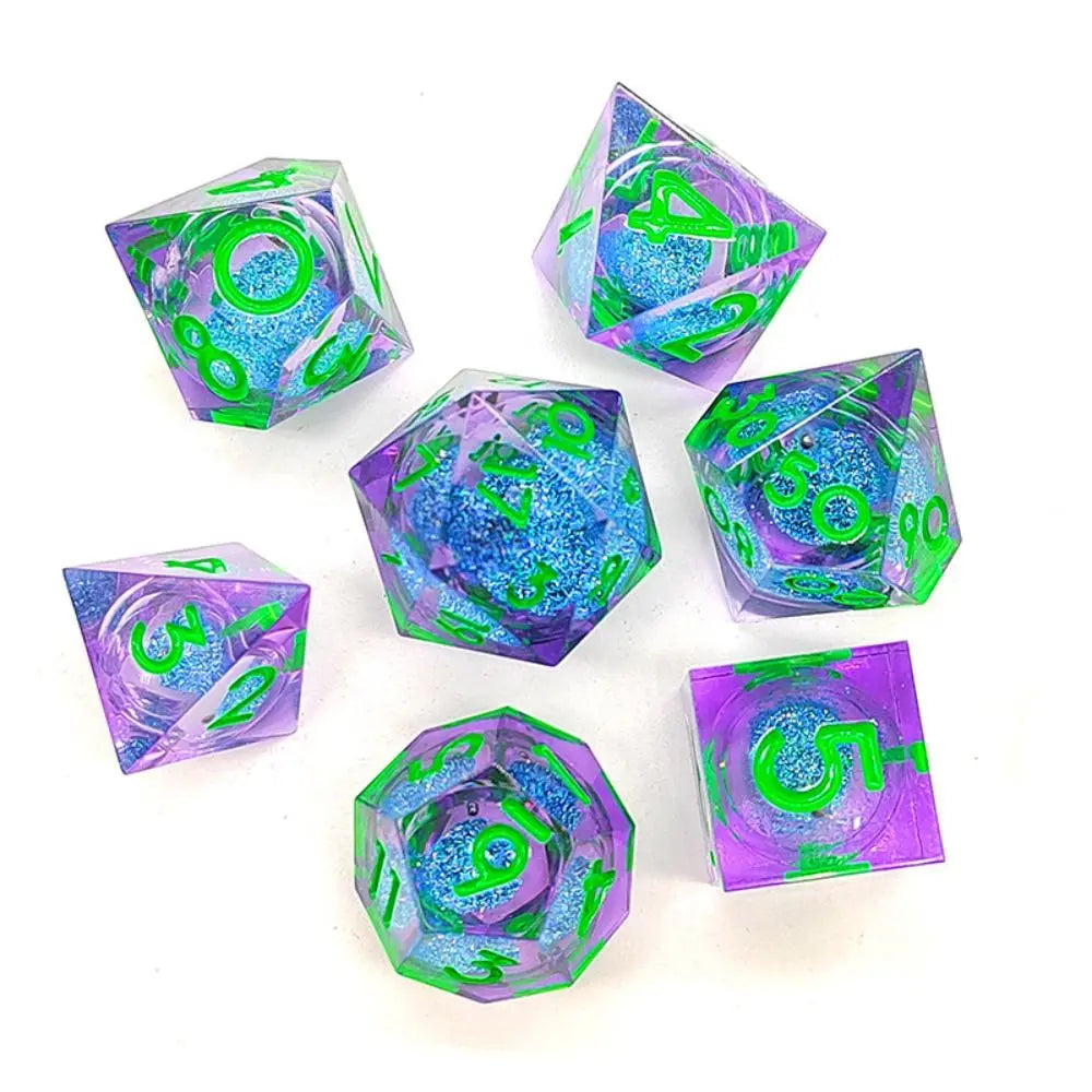 Sharp Edge Dragon Eye Dice Set - What The Funk