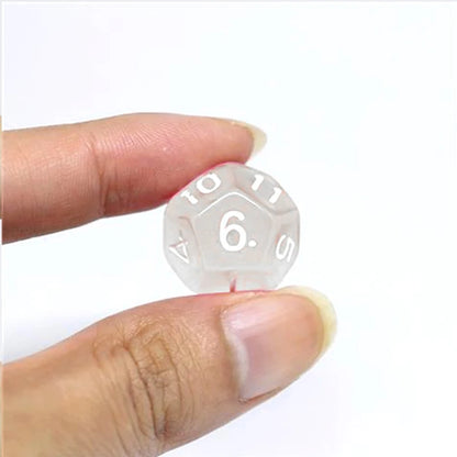 Clear Dice Set - What The Funk