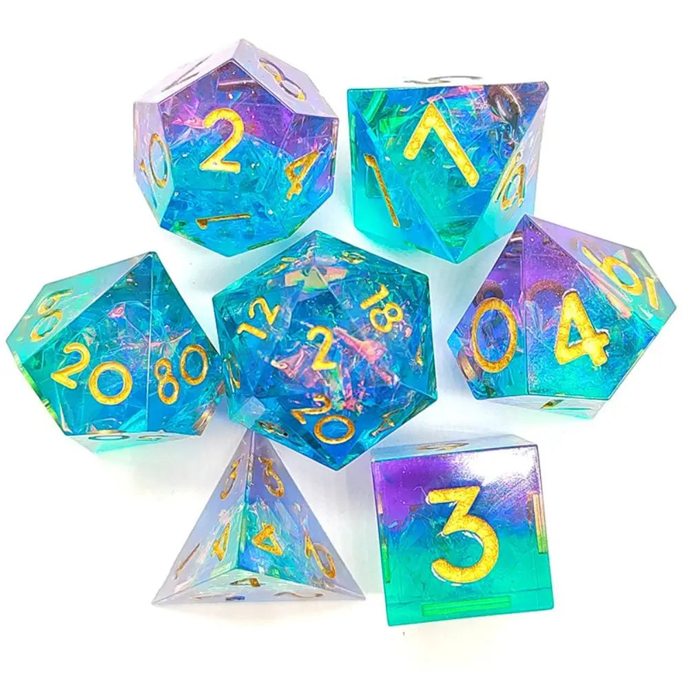 Sharp Edge Dragon Eye Dice Set - What The Funk