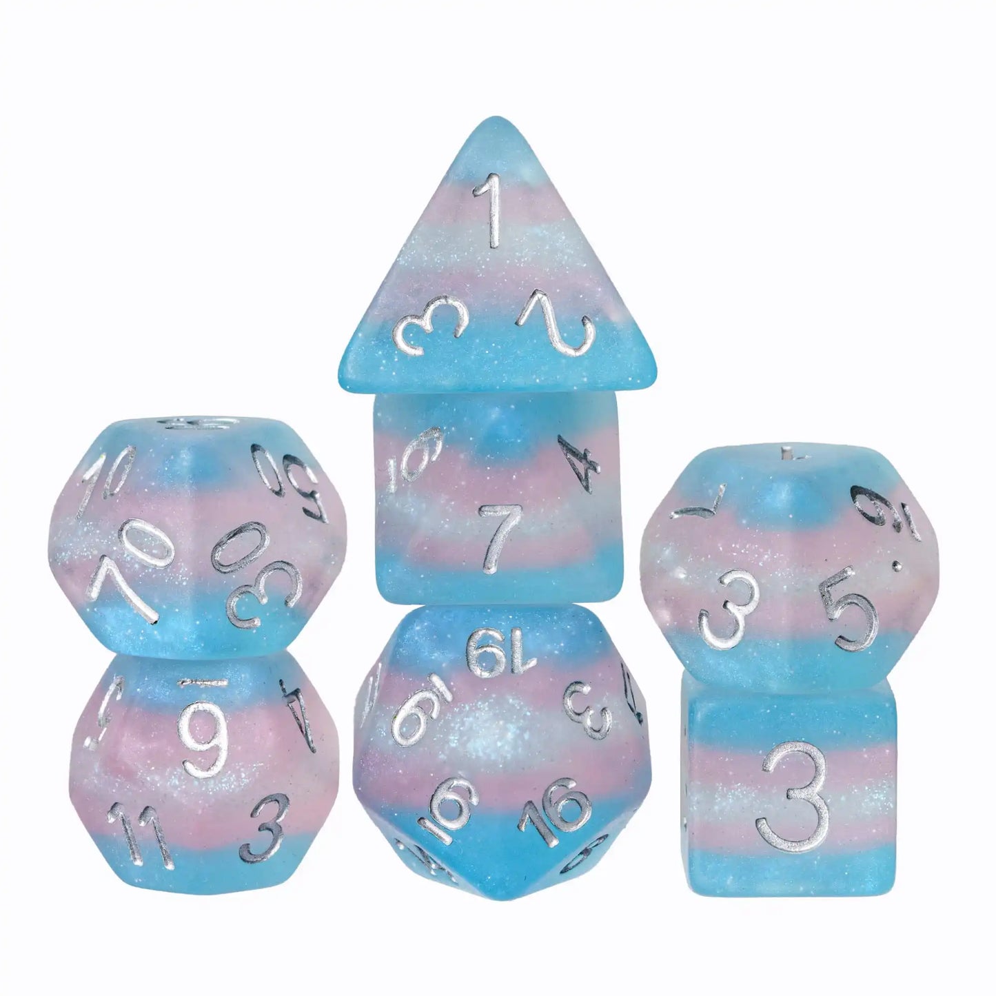 Variety LGBTQ+ Pride Flag Dice Sets - What The Funk