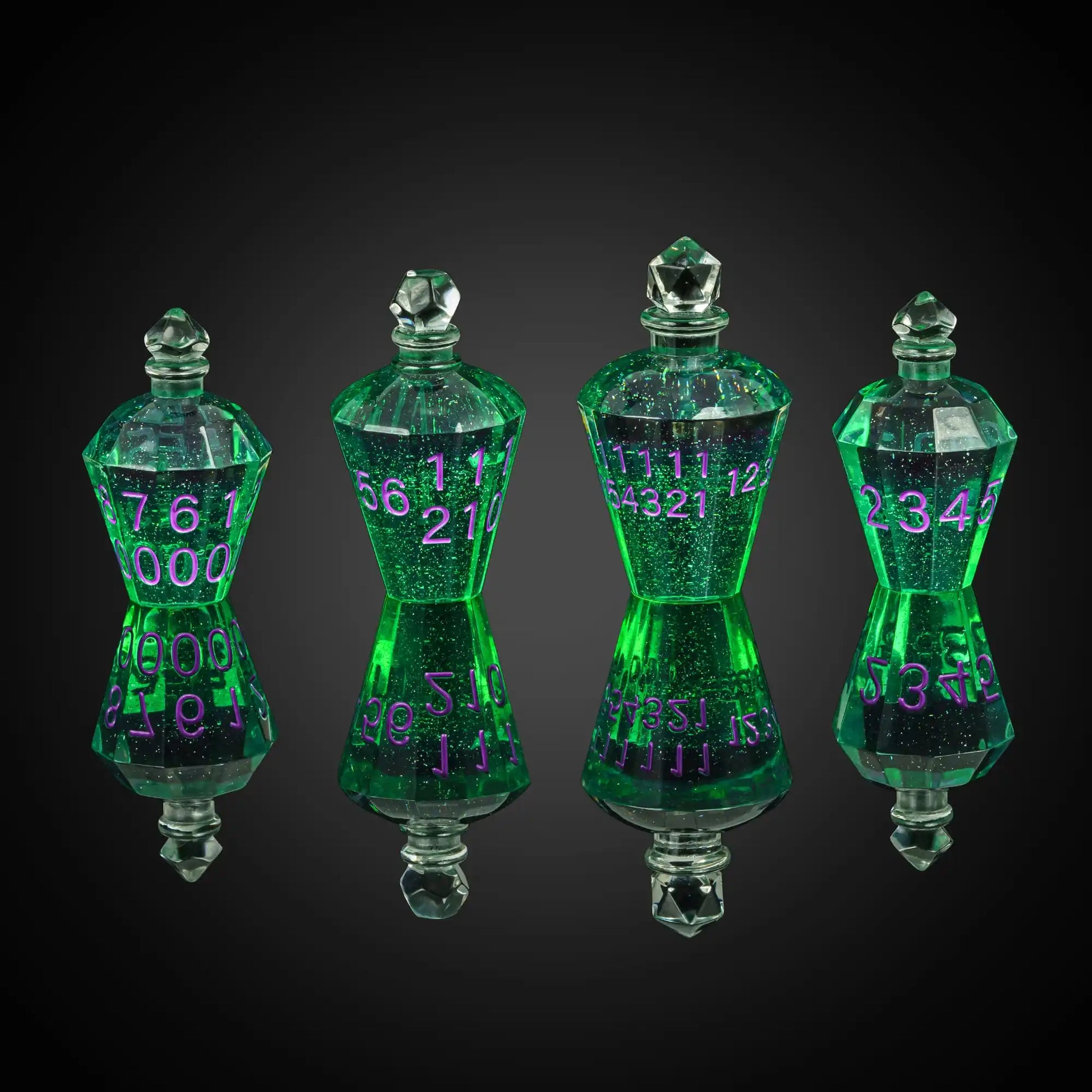 Sharp Edge Potion Bottles Dice Set - What The Funk